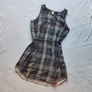 Plaid dress Natrual Life S